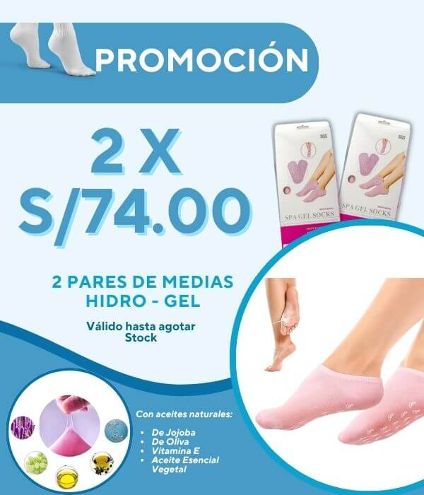 MEDIAS HIDRA-GEL, suaviza e hidrata tus Pies Secos y Agrietados