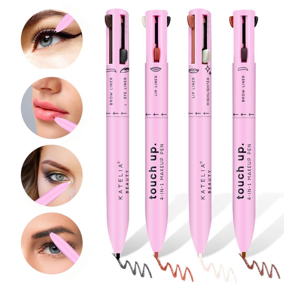 LÁPIZ DE MAQUILLAJE 4 EN 1 – Delinea, da forma y brilla con un solo producto