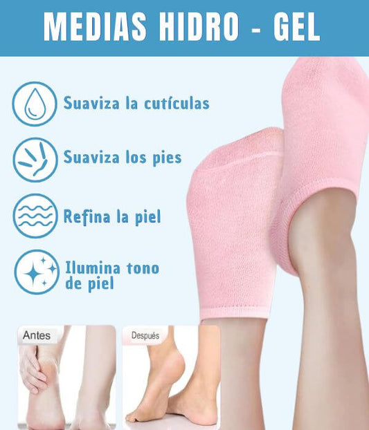 MEDIAS HIDRA-GEL, suaviza e hidrata tus Pies Secos y Agrietados