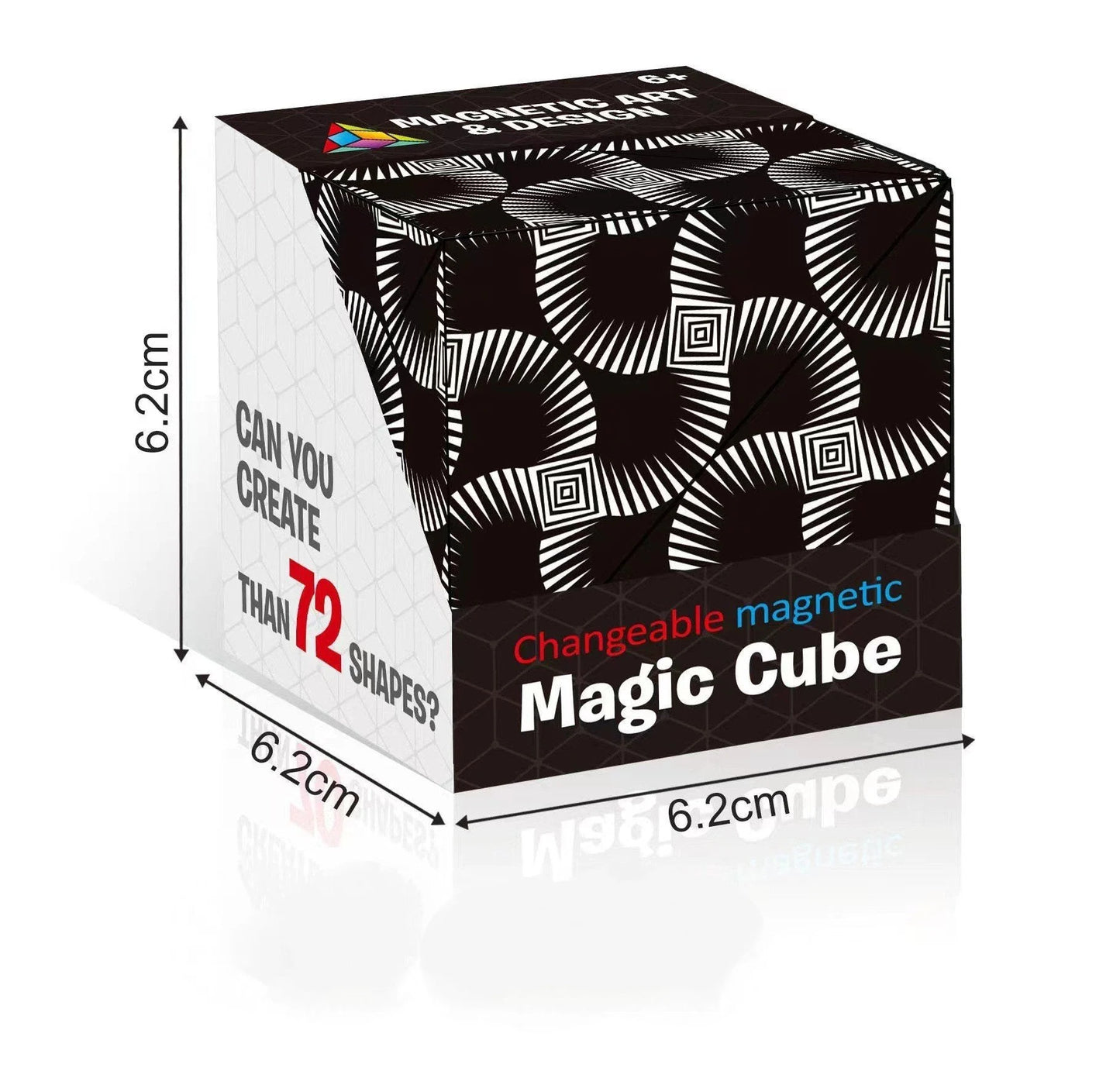 CUBO MAGNÉTICO 3D.