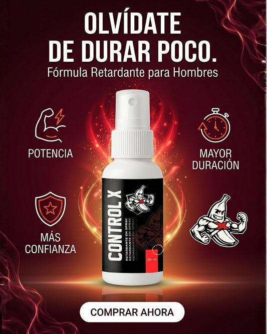 Spray Masculino - dura más y ten seguridad en la intimidad