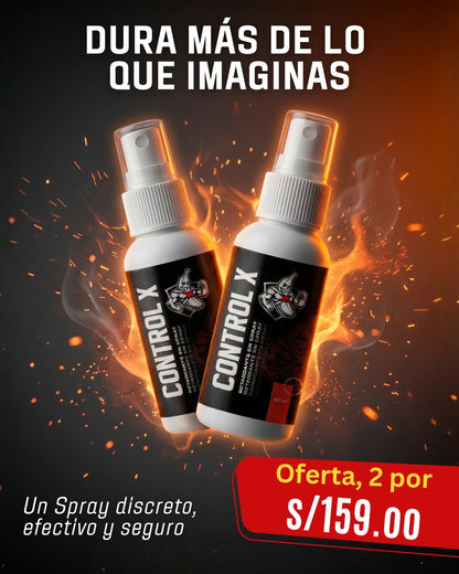 Spray Masculino - dura más y ten seguridad en la intimidad